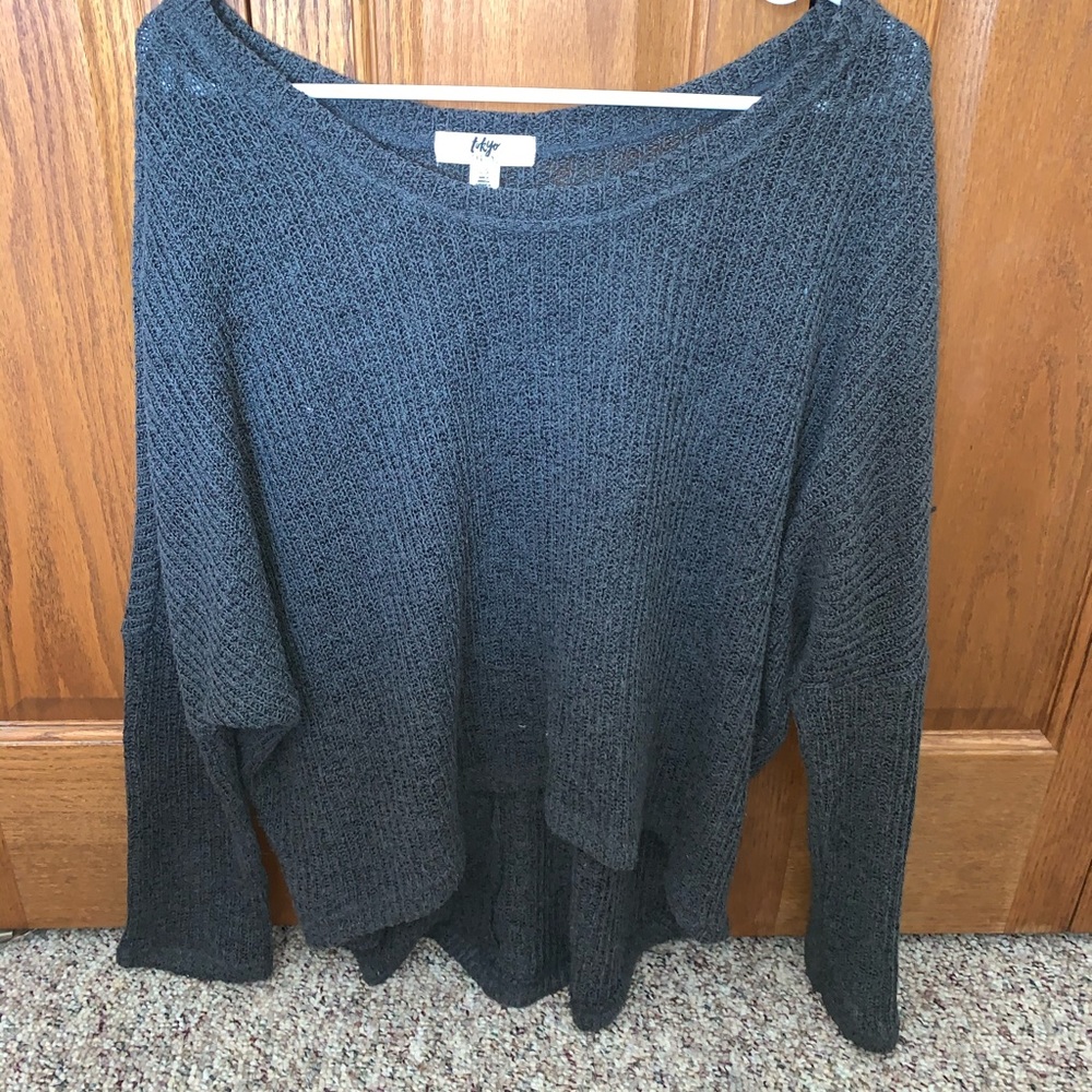 Grey thin sweater
